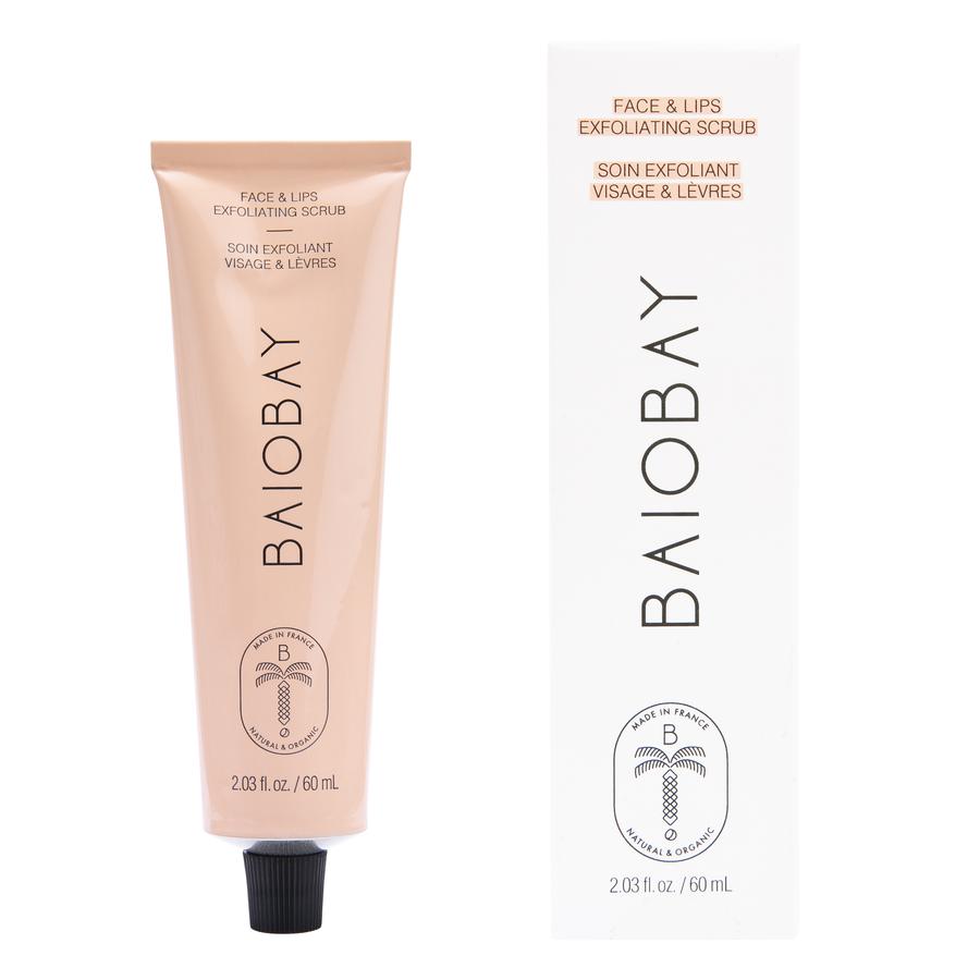 Exfoliante para rostro y labios de Baiobay