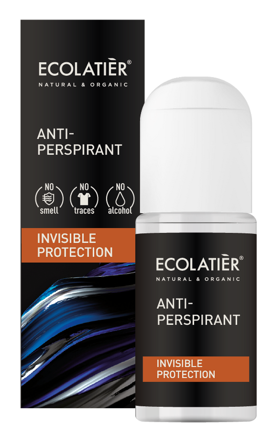 Antitranspirante Protección Invisible para Hombre Orgánico, de Ecolatier