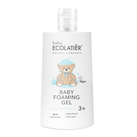 Gel Espumoso para Bebés 3+ Órgánico, de Ecolatier