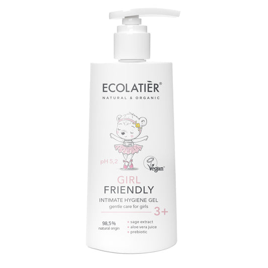 Gel de Higiene Íntima "Girl Friendly" 3+ Órganico, de Ecolatier