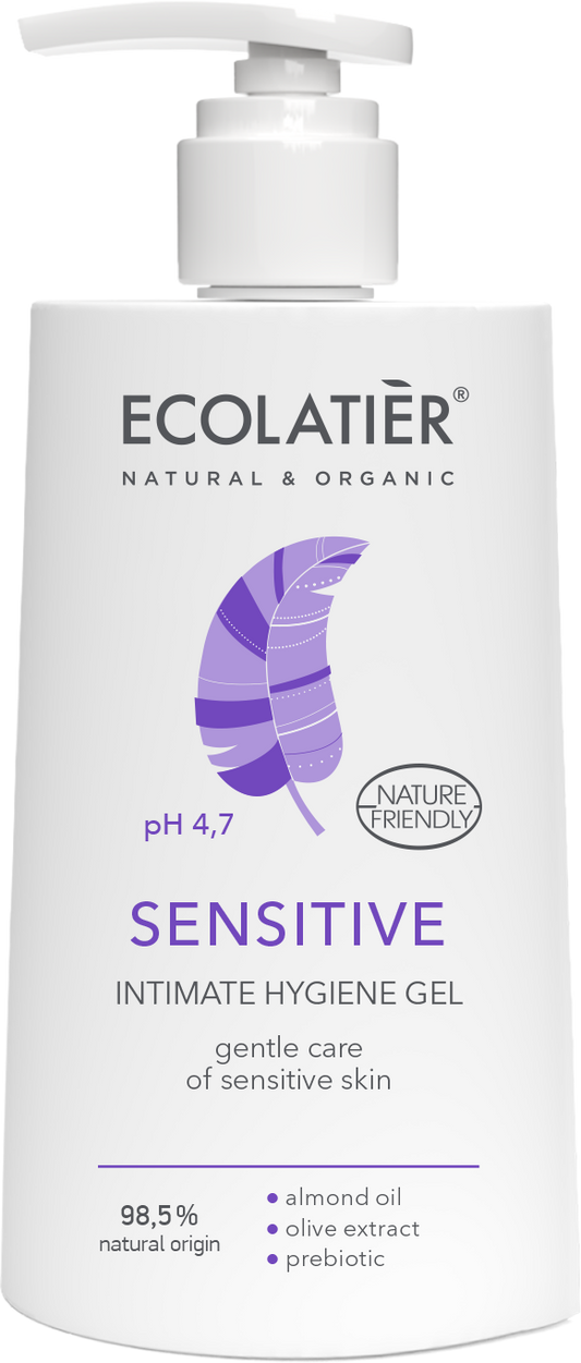 Gel de  Higiene Íntima Sensitive Órganico, de Ecolatier