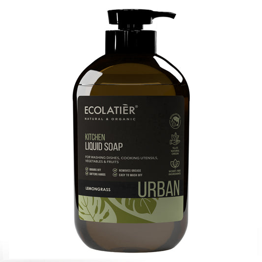 Jabón Líquido de Cocina Limoncillo Orgánico, de Ecolatier