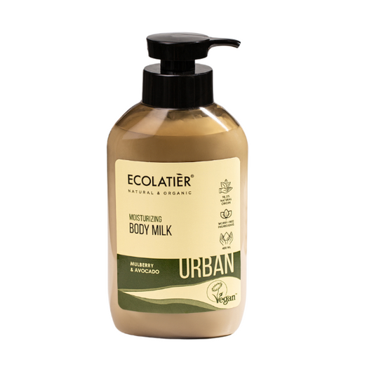 Leche corporal hidratante Morera&Aguacate Orgánica, de Ecolatier