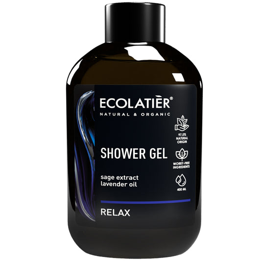 Shower Gel Relax 400ml Gel de ducha Relax, de Ecolatier